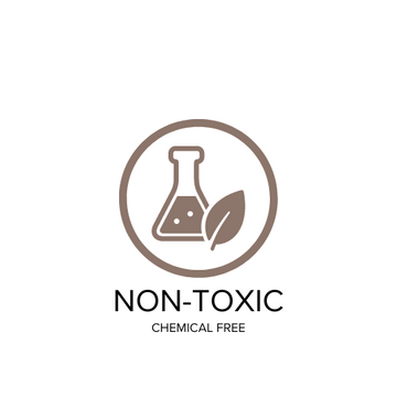 nontoxic chemical free icon