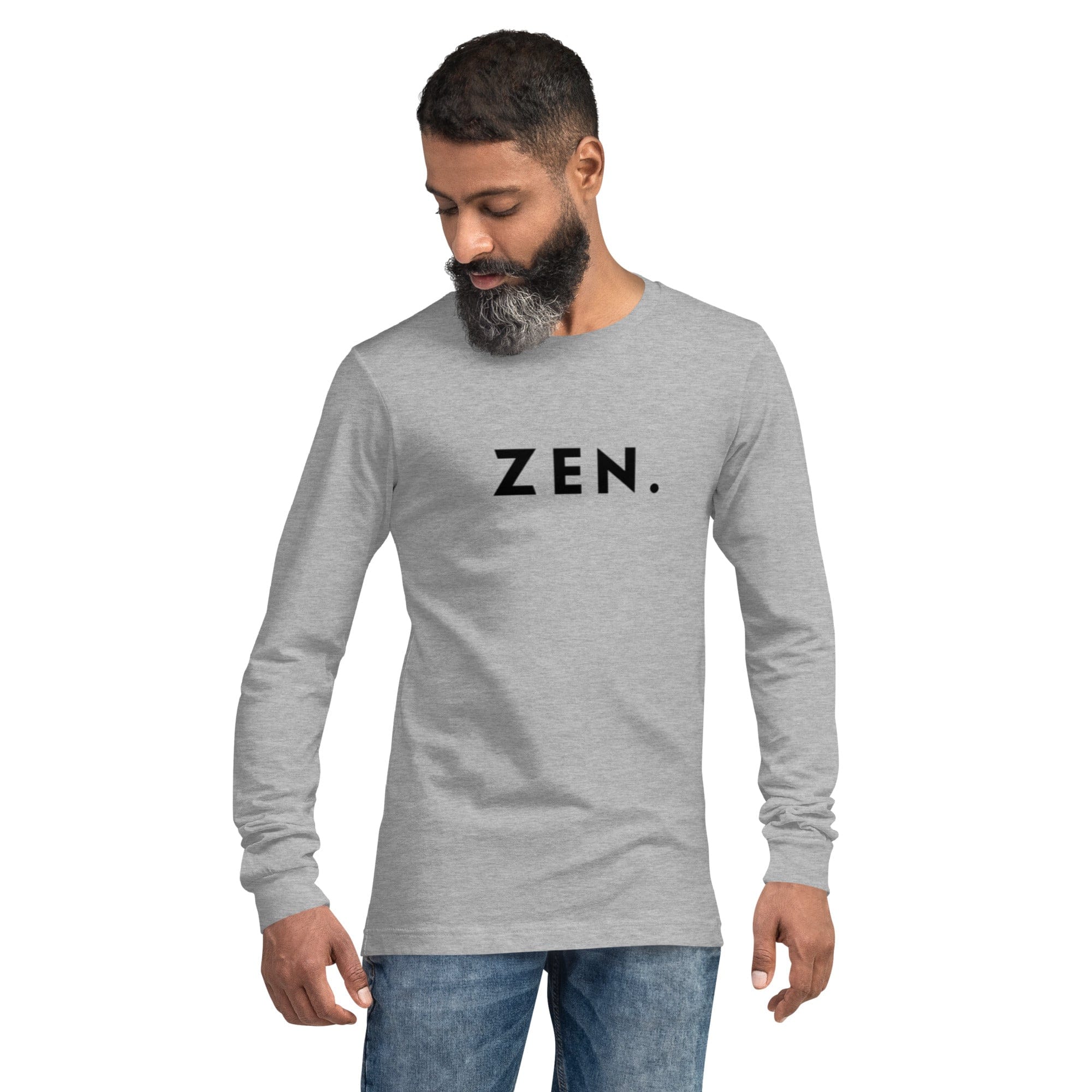 Z E N . Unisex Long Sleeve Tee