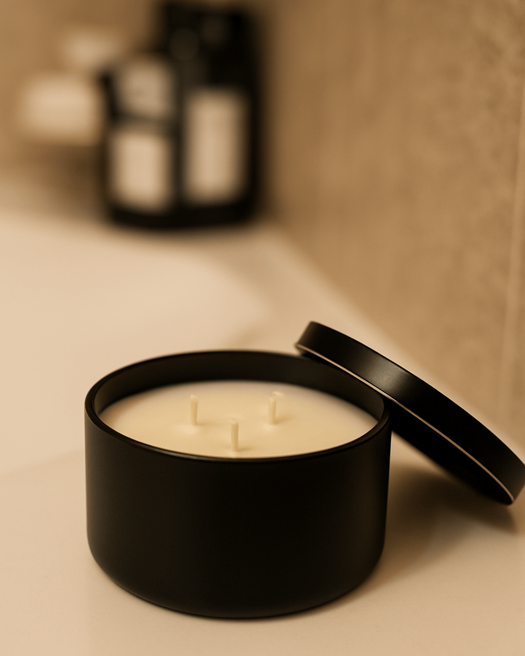 Coconut + Santal Candle | Clean-Burning Coconut Wax