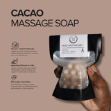 Cacao Massage Body Bars 3 Soap Bundle