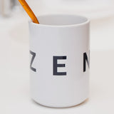ZEN. White Glossy Mug