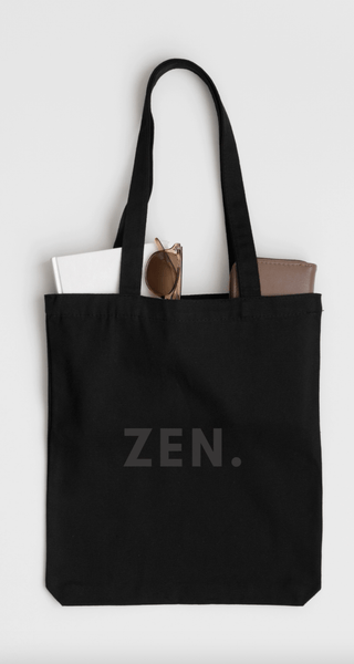 ZEN. Black Tote – Enso Apothecary