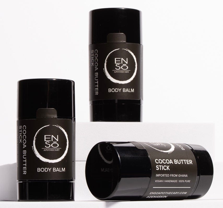 Vegan body balm: Pure Cocoa Butter lotion stick imported from Ghana